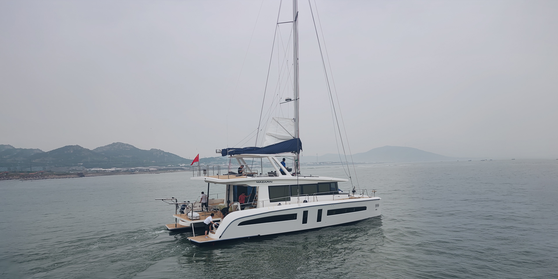 55ft sailing catamaran